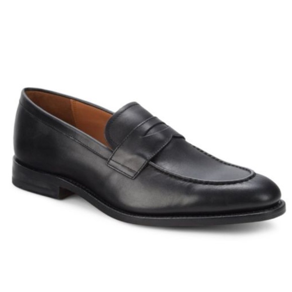 Allen Edmonds Shelby Leather Penny Loafers Size 10.5 D - Picture 1 of 12
